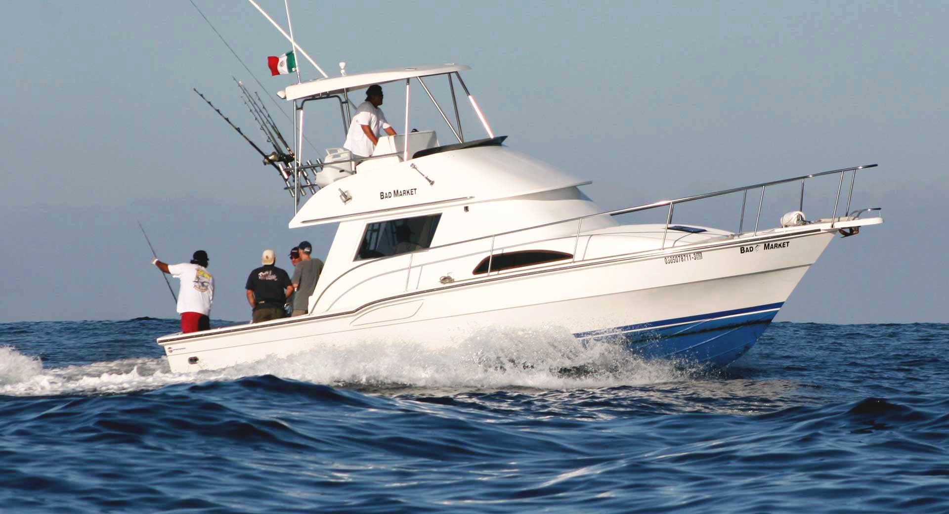 Cabo charter fishing boat, Bad Market